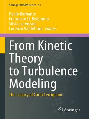 cover image of From Kinetic Theory to Turbulence Modeling